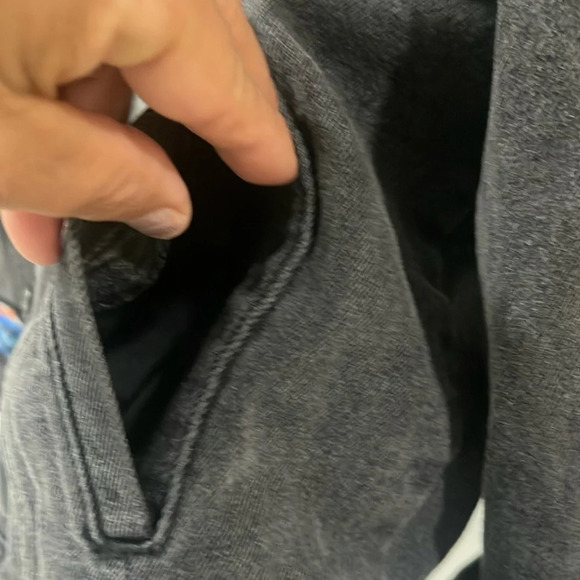 Leppard Ash Grey Black Junkfood denim Jean Patch Long Sleeve Oversized Jacket XS - Picture 12 of 13